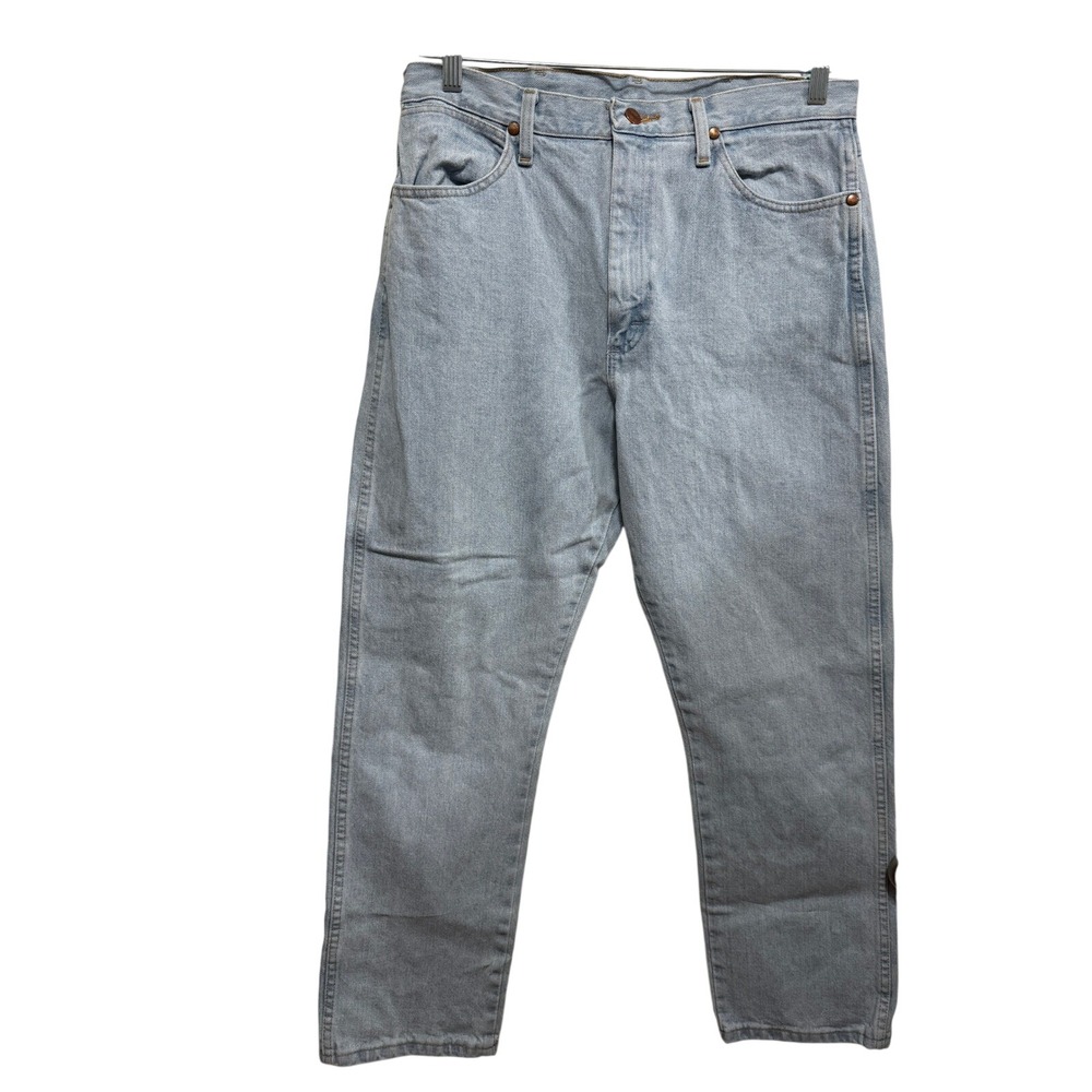 GOAT Vintage Wrangler 80s Straight Leg Jeans light wash Women's 11 X 30 Cowboy